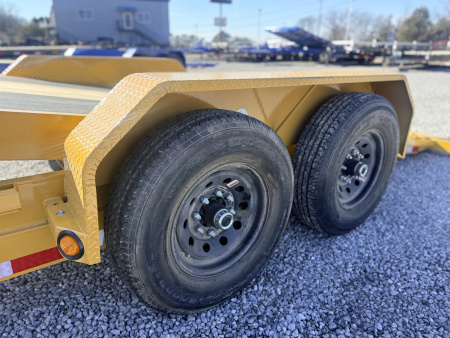 New 2026 PJ Trailers 7X20 GRAVITY TILT 14K GVWR Equipment Trailer