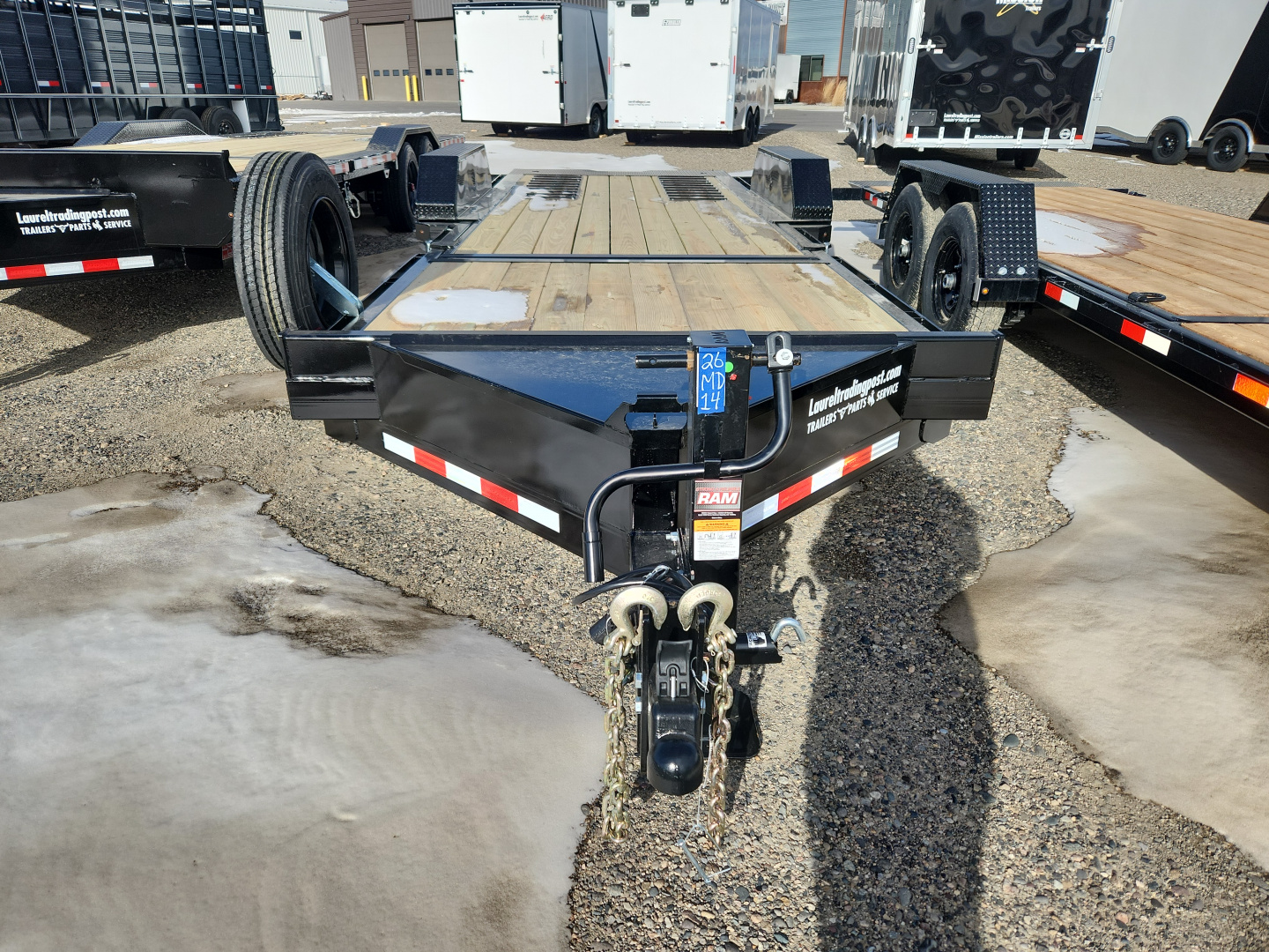 New 2026 Midsota TB22 WITH 8KS TILT Equipment Trailer