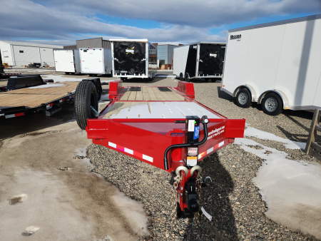 New 2026 Midsota 24' BP FLATBED TILT Equipment Trailer