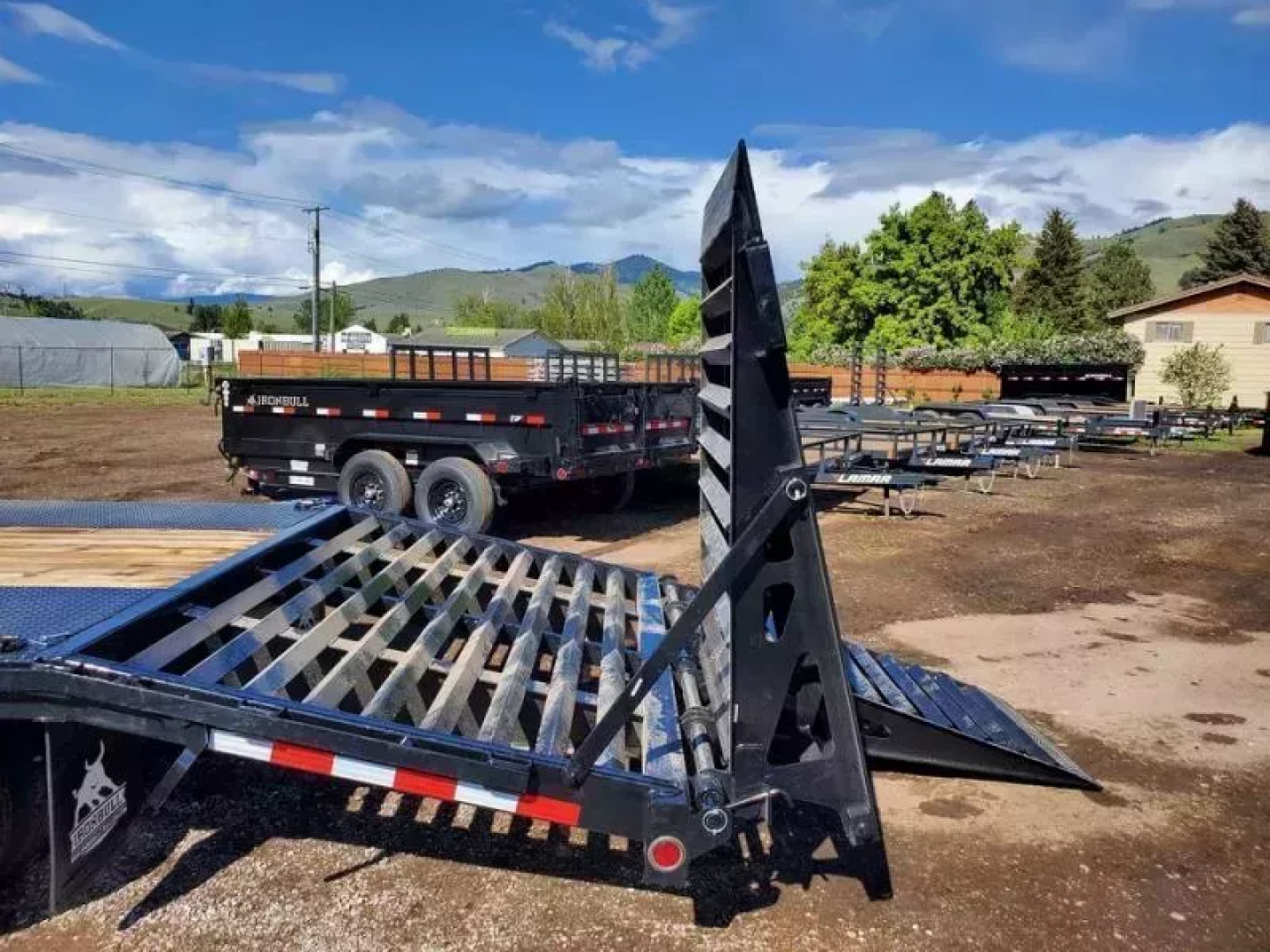 New 2026 Iron Bull 25' 24k Deckover Gooseneck Trailer