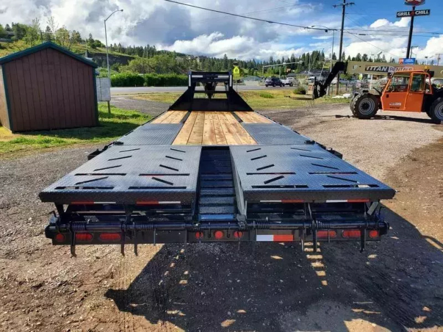 New 2026 Iron Bull 25' 24k Deckover Gooseneck Trailer