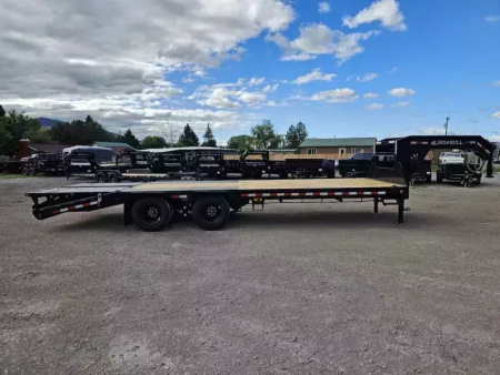 New 2026 Iron Bull 25' 24k Deckover Gooseneck Trailer