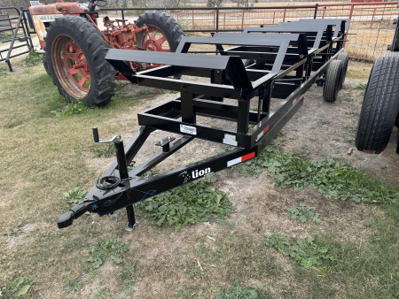 New 2026 Lion Trailers 4-BALE Hay Trailer