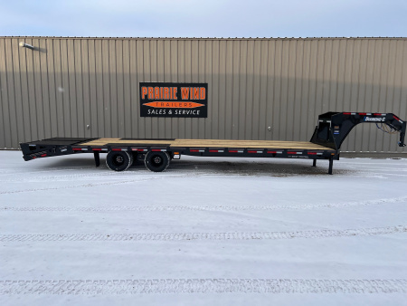 New 2026 Diamond C Trailers 32' FMAX212MR Gooseneck Flatbed Trailer