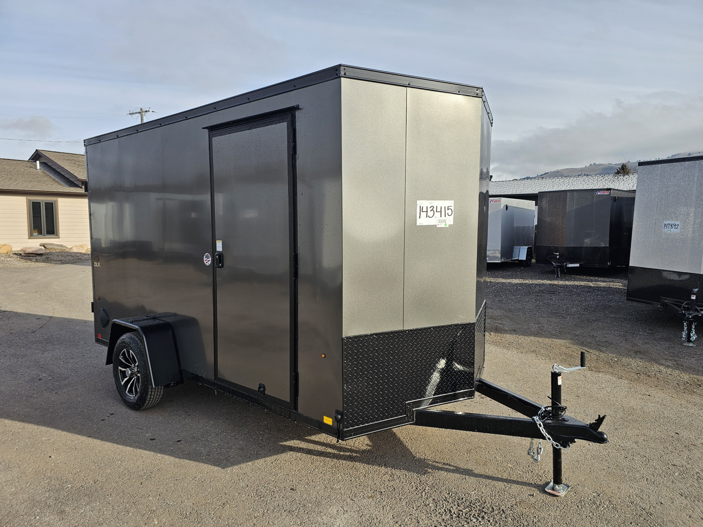 New 2026 Look ST DLX 6x12 Enclosed Cargo Trailer