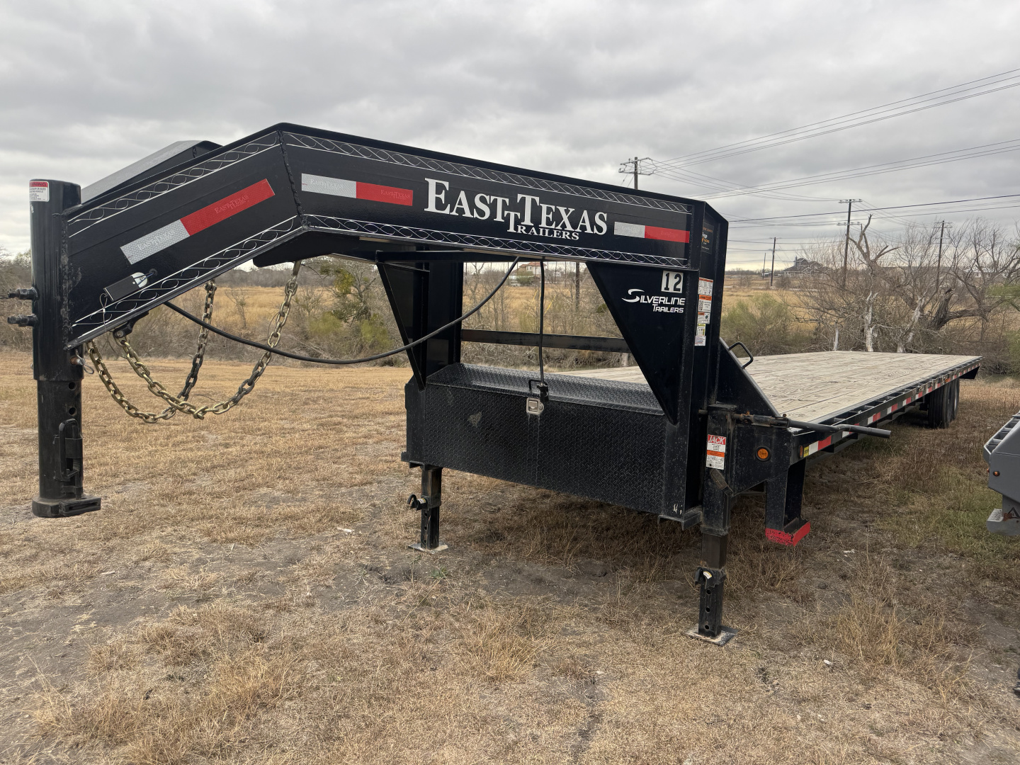Used 2024 East Texas Trailers 10240GN Deckover Trailer