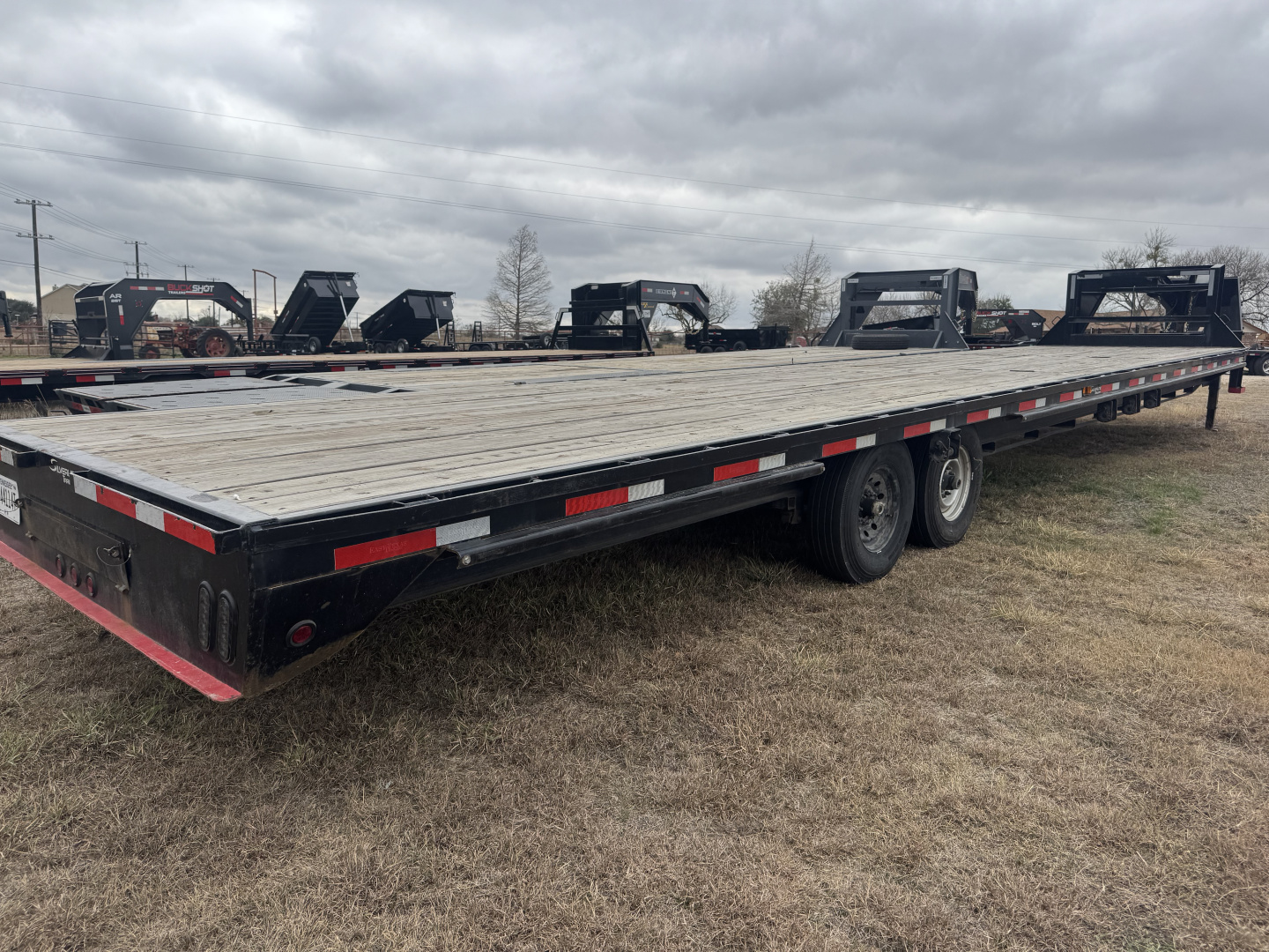 Used 2024 East Texas Trailers 10240GN Deckover Trailer