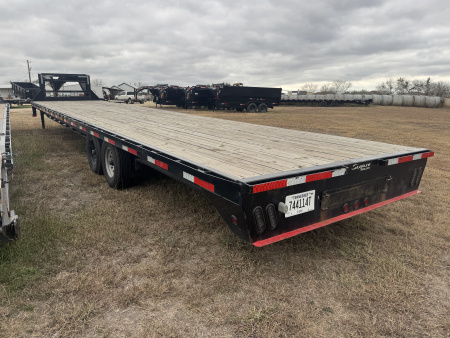 Used 2024 East Texas Trailers 10240GN Deckover Trailer
