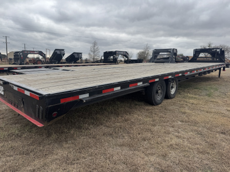 Used 2024 East Texas Trailers 10240GN Deckover Trailer