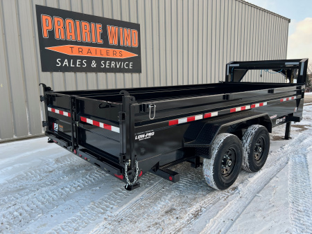 New 2026 PJ Trailers 16' DL Gooseneck Dump Trailer