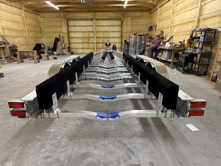 New 2026 WaterMade Boat Trailers WM40-42 24K Torsion Power Boat