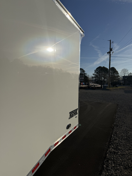 New 2026 Haulmark 44 Gooseneck Bathroom, Black PolyCor, 21K GVWR, Air Prep, Awning, A/C, Landing Light PKG, Hyd. Tongue Jack