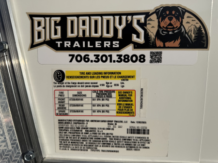 New 2026 Haulmark 44 Gooseneck Bathroom, Black PolyCor, 21K GVWR, Air Prep, Awning, A/C, Landing Light PKG, Hyd. Tongue Jack