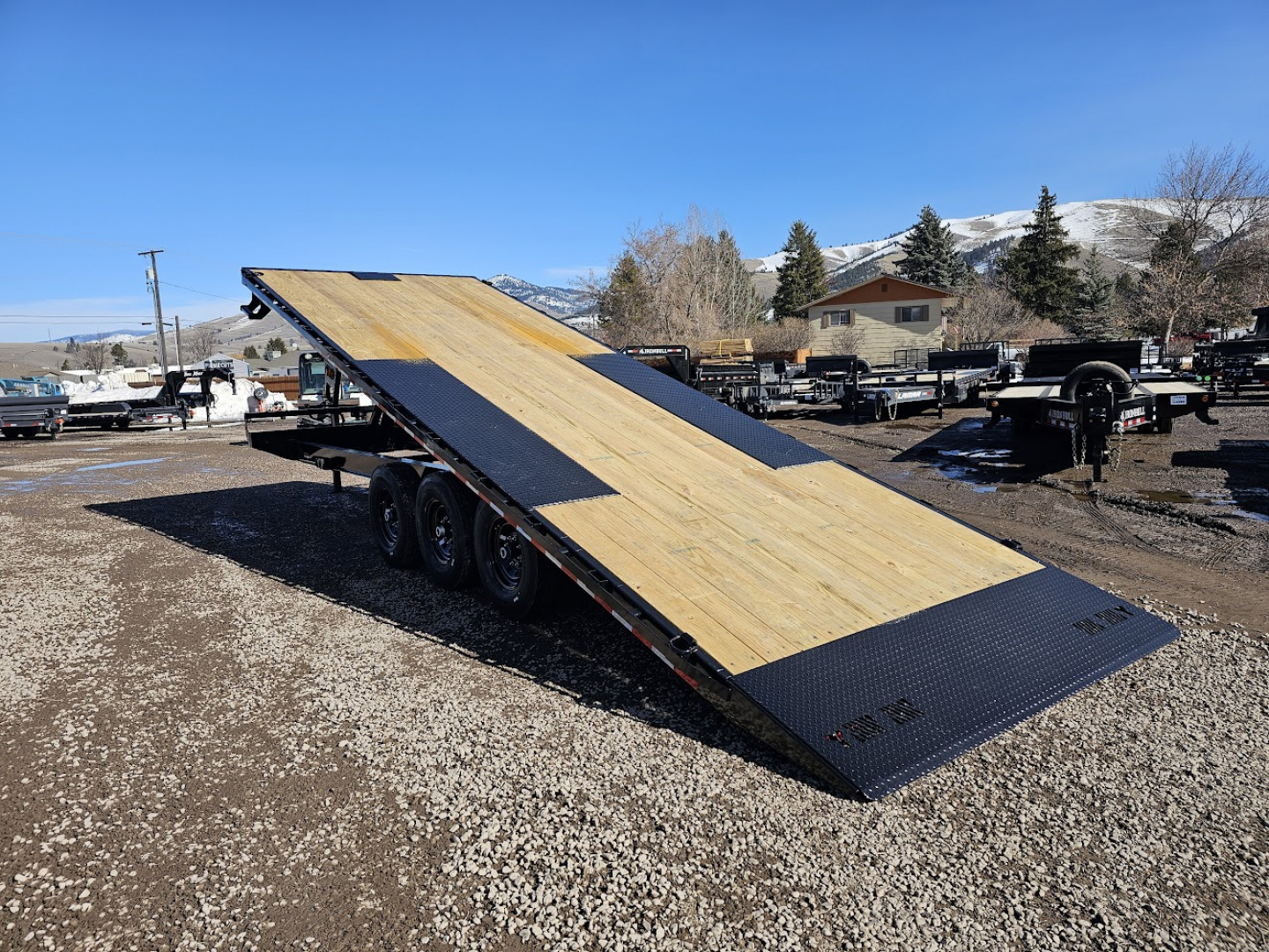 New 2026 Iron Bull 102"x26' 21K Deckover Tilt Trailer