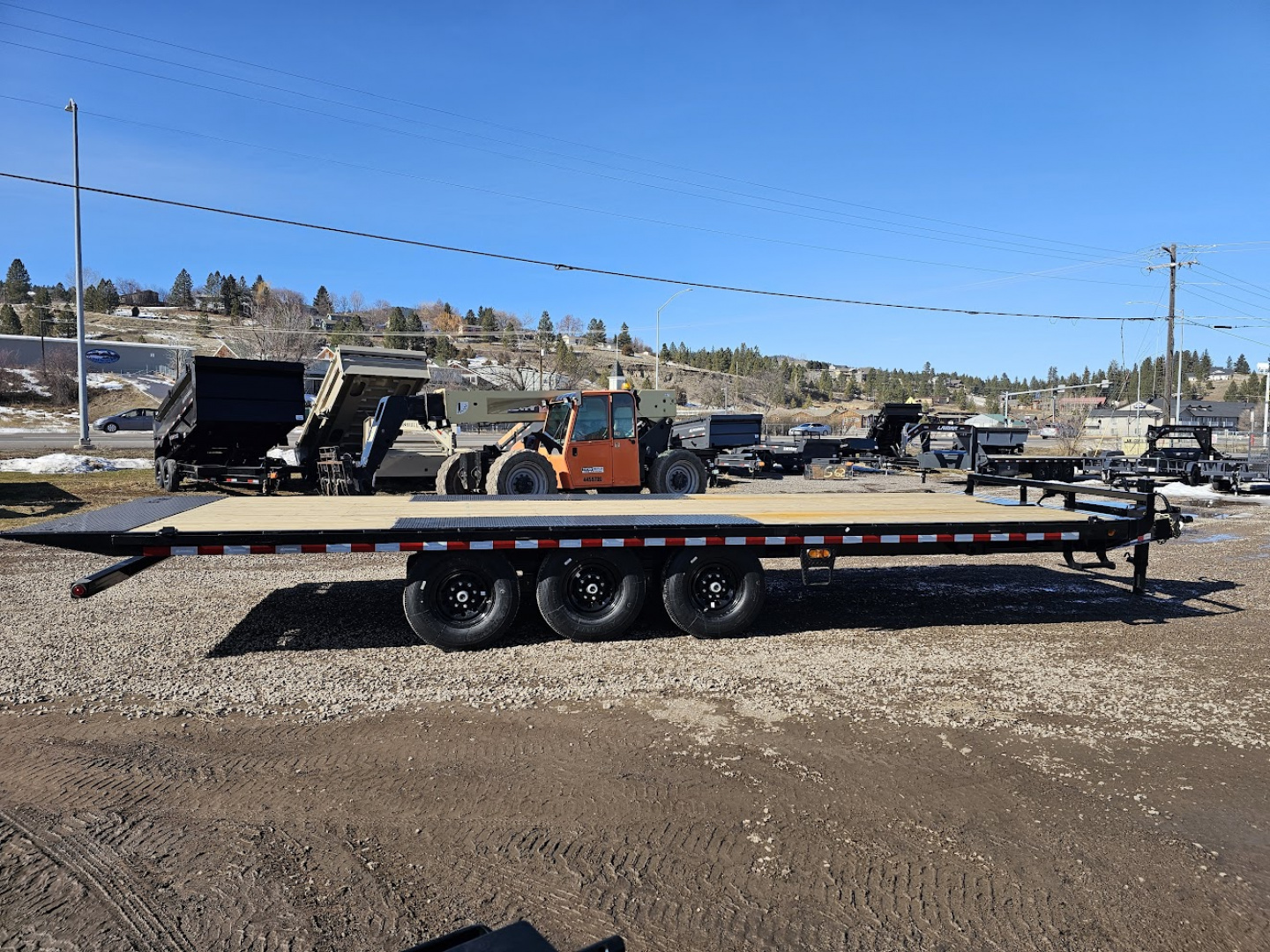 New 2026 Iron Bull 102"x26' 21K Deckover Tilt Trailer