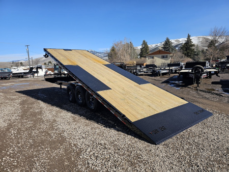 New 2026 Iron Bull 102"x26' 21K Deckover Tilt Trailer