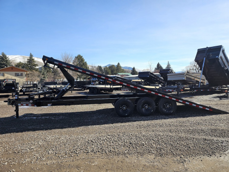 New 2026 Iron Bull 102"x26' 21K Deckover Tilt Trailer