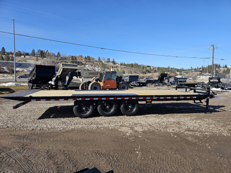 New 2026 Iron Bull 102"x26' 21K Deckover Tilt Trailer