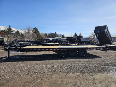 New 2026 Iron Bull 102"x26' 21K Deckover Tilt Trailer