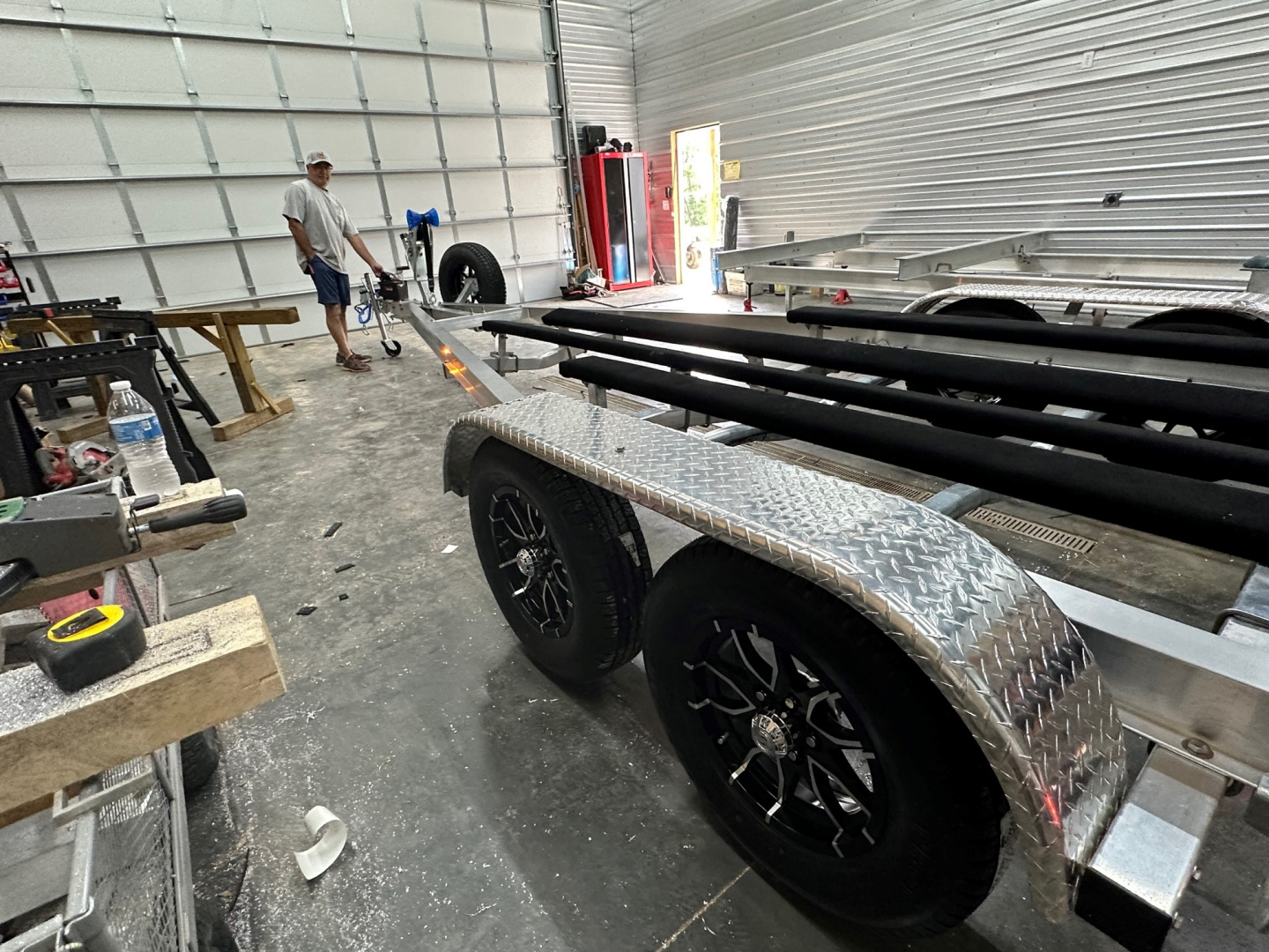 New 2026 WaterMade Boat Trailers WM19-21 BASS + Boat Trailer