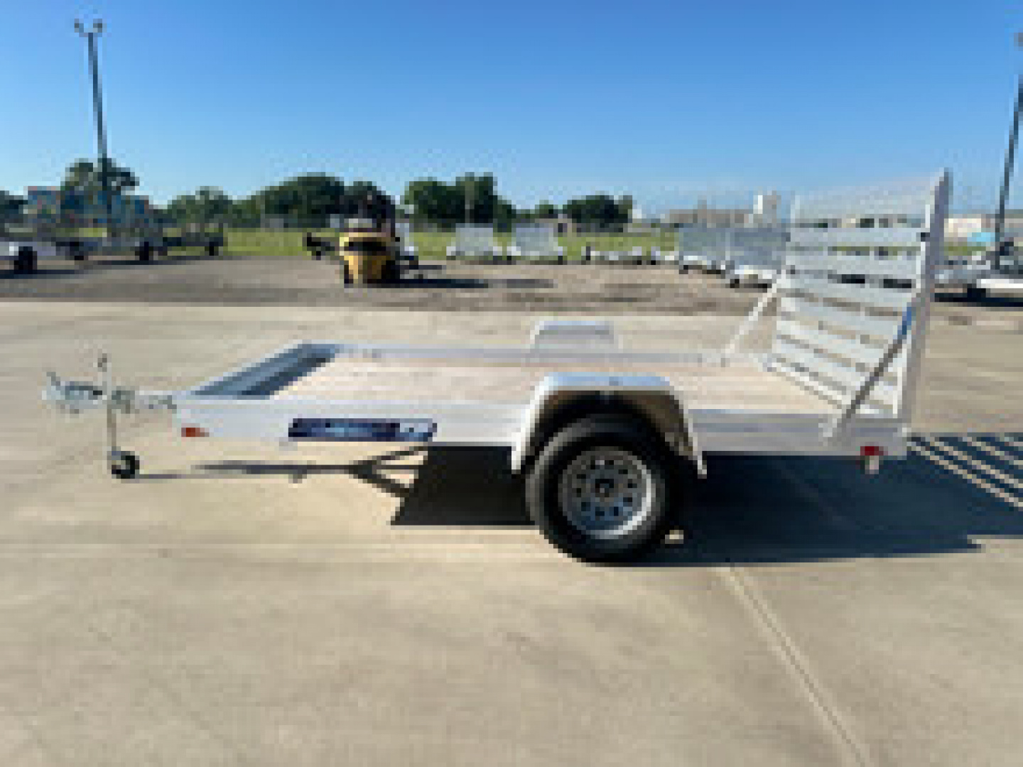 New 2025 Aluma 6810 ESW STG Utility Trailer
