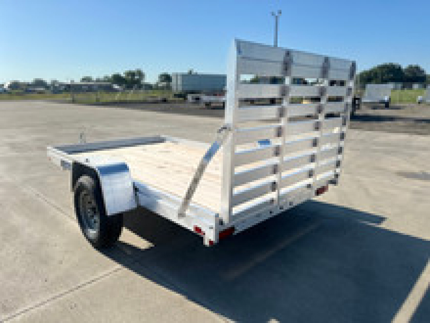 New 2025 Aluma 6810 ESW STG Utility Trailer
