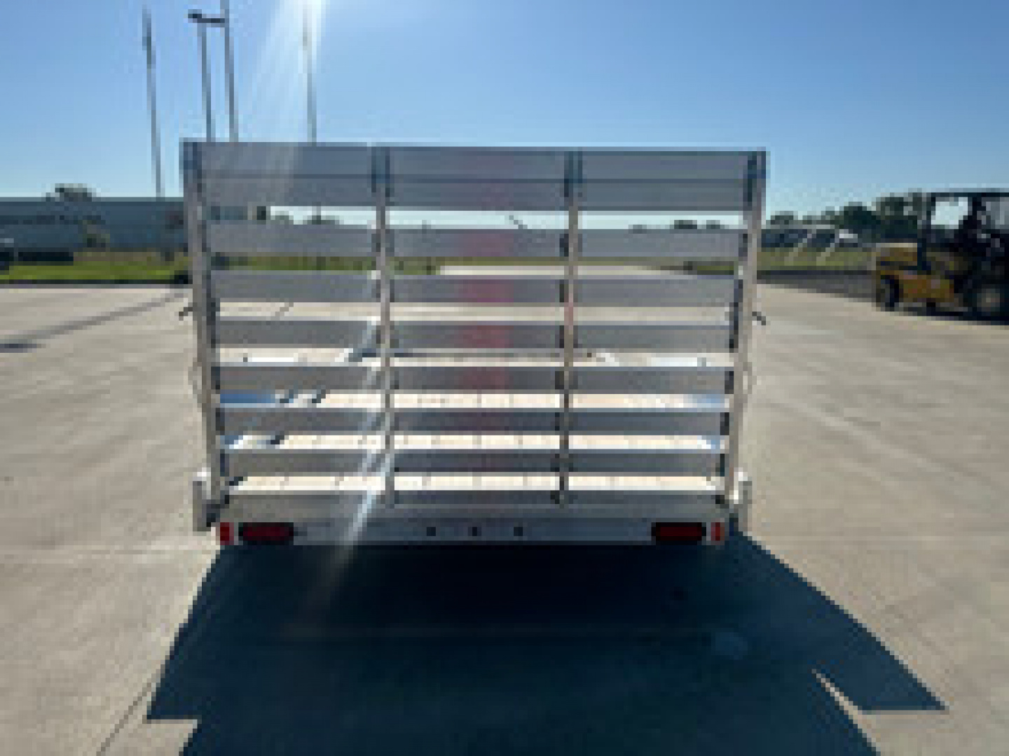 New 2025 Aluma 6810 ESW STG Utility Trailer