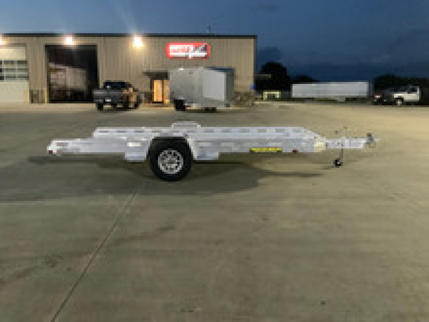New 2026 Aluma 7814 TILT Utility Trailer