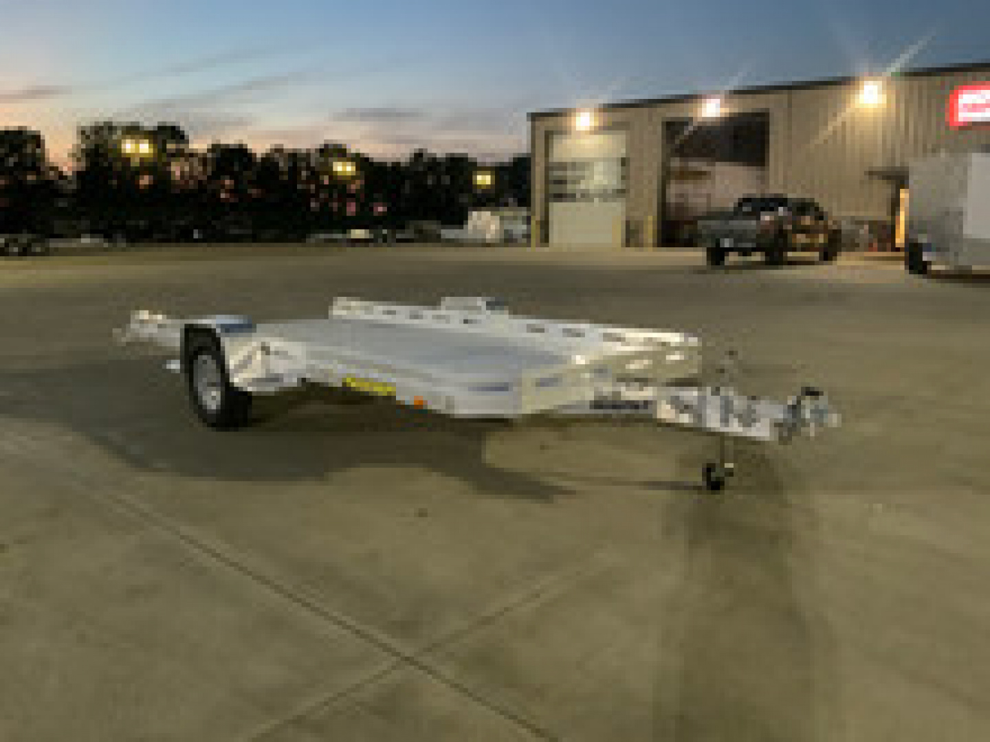 New 2026 Aluma 7814 TILT Utility Trailer