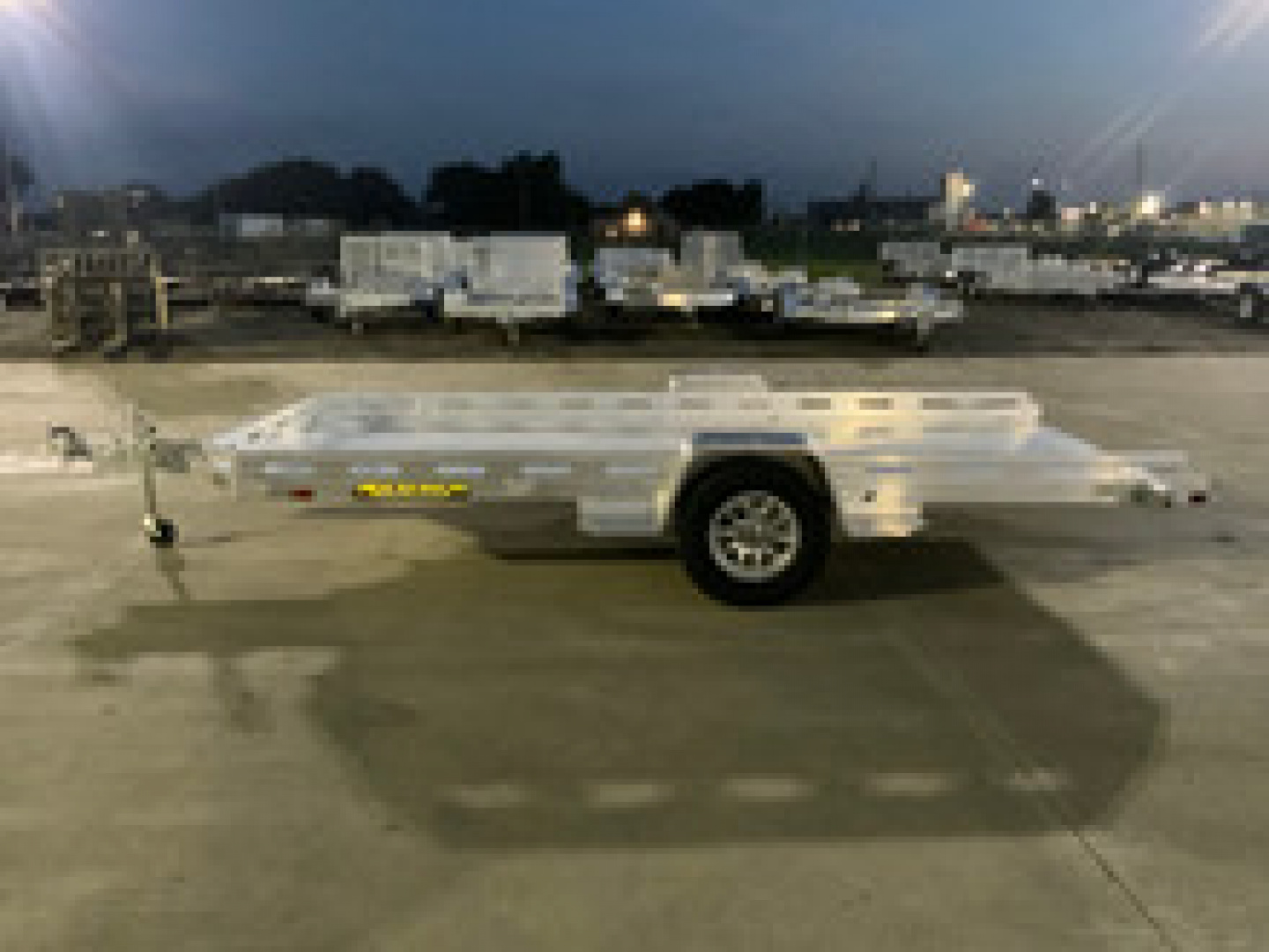 New 2026 Aluma 7814 TILT Utility Trailer