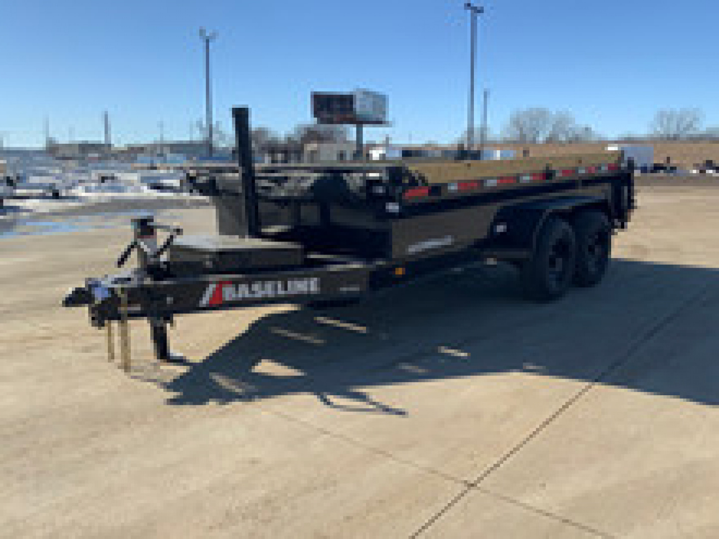 New 2025 Baseline HDU 208 16 X 82 Dump Trailer
