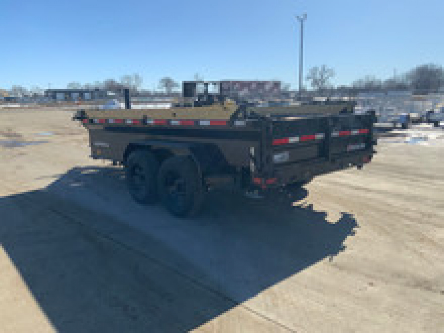 New 2025 Baseline HDU 208 16 X 82 Dump Trailer