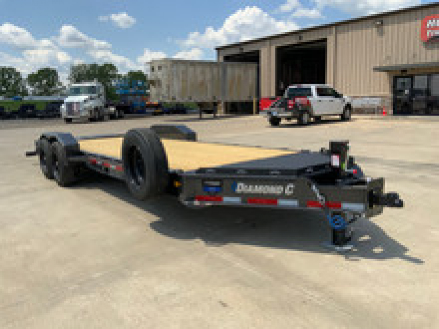 New 2025 Diamond C LPX 208 22 X 80 Equipment Trailer