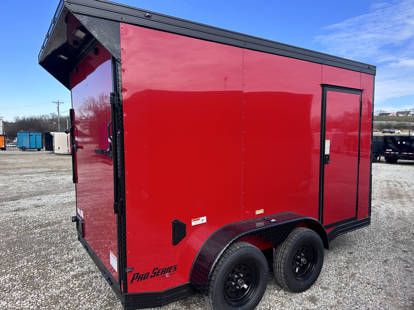 New 2026 Cynergy Cargo 6' x 12' x84" TA2 Cargo / Enclosed Trailer