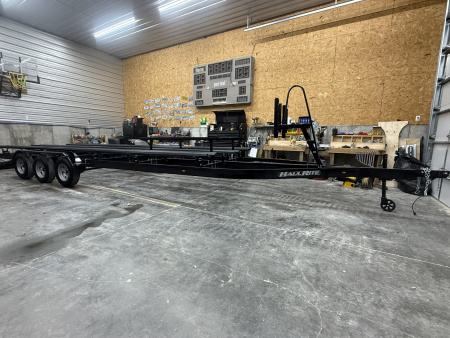 New 2026 Haul-Rite Trailers FS28TRI-10.5 Tritoon Pontoon Boat