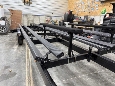 New 2026 Haul-Rite Trailers FS28TRI-10.5 Tritoon Pontoon Boat