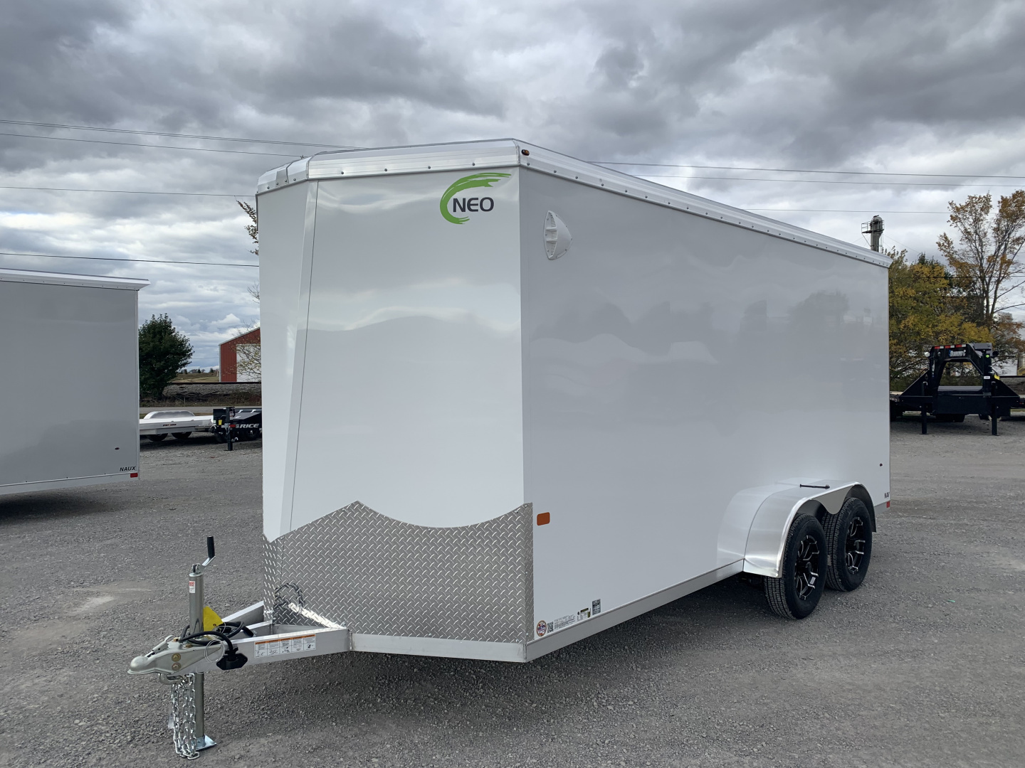 New 2026 NEO TRAILERS NAV167TR6 (7' x 16') 7K V-Nose Cargo / Enclosed Trailer