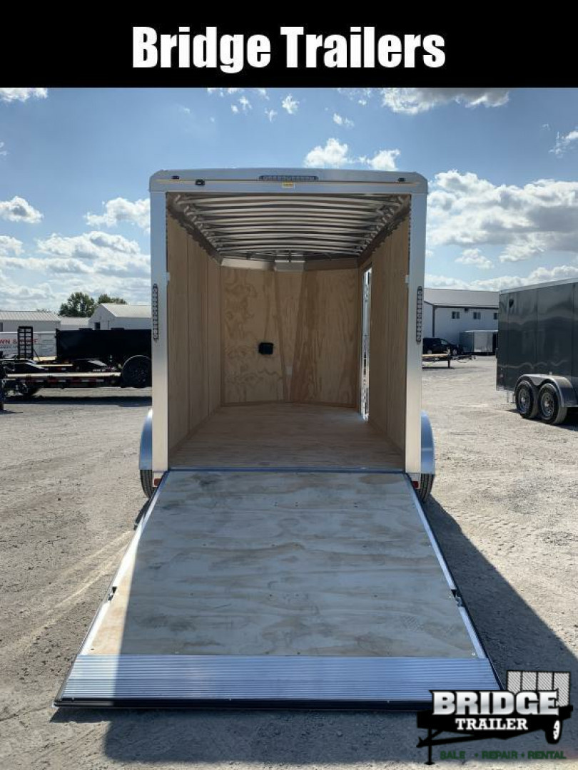 New 2026 NEO Trailers NAV126TR6 (6' X 12') 7K V-Nose Cargo / Enclosed Trailer