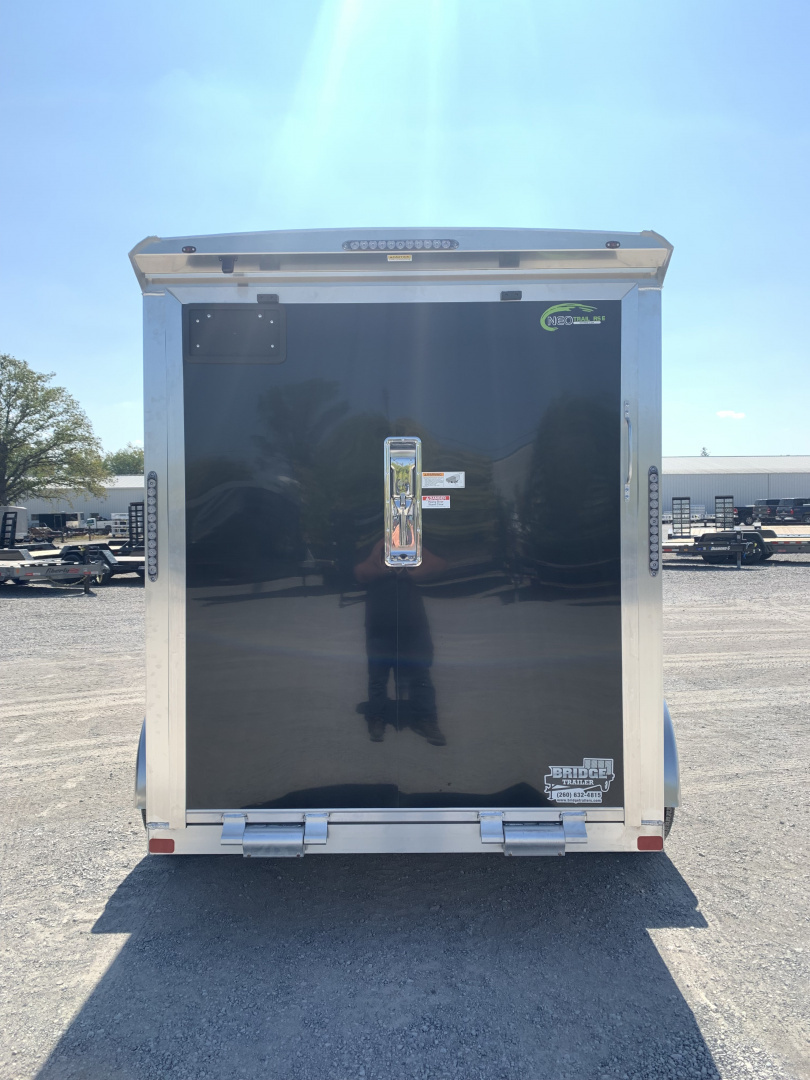 New 2026 NEO Trailers NAV126TR6 (6' X 12') 7K V-Nose Cargo / Enclosed Trailer