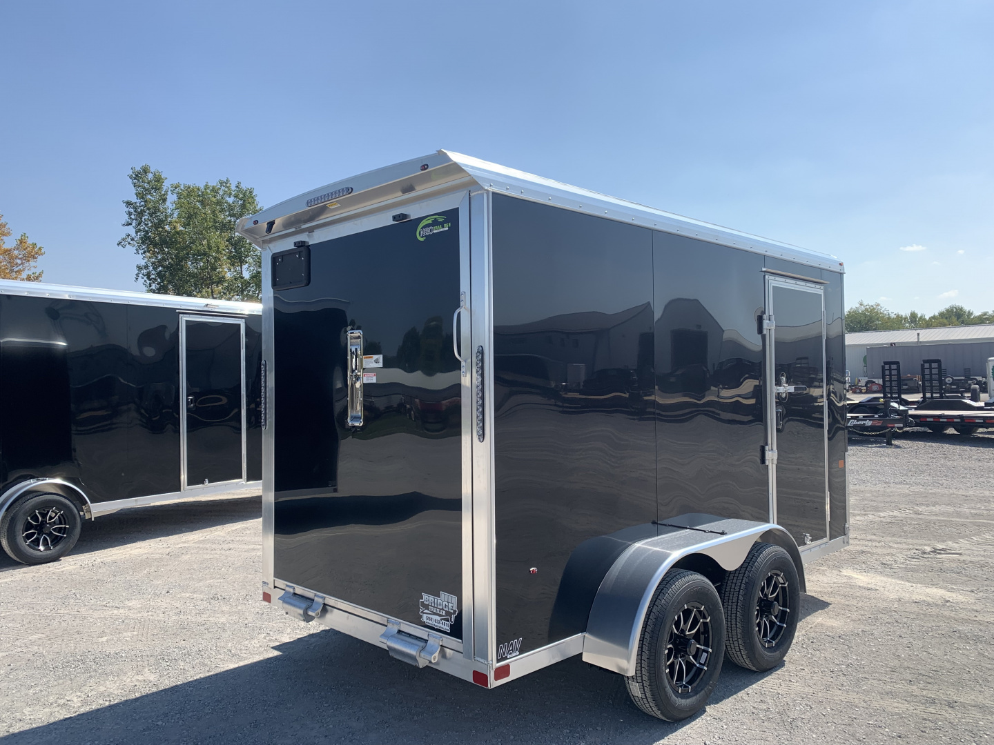 New 2026 NEO Trailers NAV126TR6 (6' X 12') 7K V-Nose Cargo / Enclosed Trailer