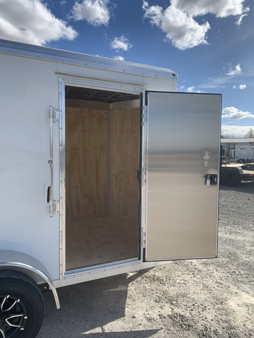 New 2026 NEO Trailers NAV126TR6 (6' X 12') 7K V-Nose Cargo / Enclosed Trailer