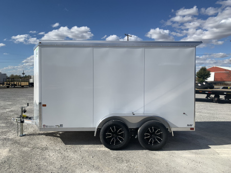New 2026 NEO Trailers NAV126TR6 (6' X 12') 7K V-Nose Cargo / Enclosed Trailer
