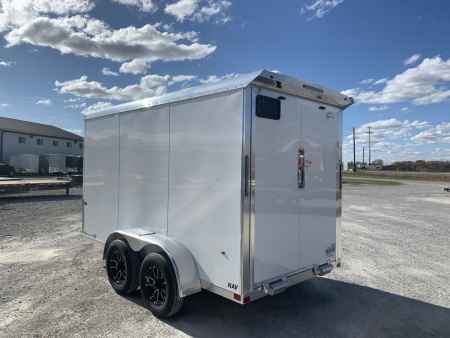 New 2026 NEO Trailers NAV126TR6 (6' X 12') 7K V-Nose Cargo / Enclosed Trailer