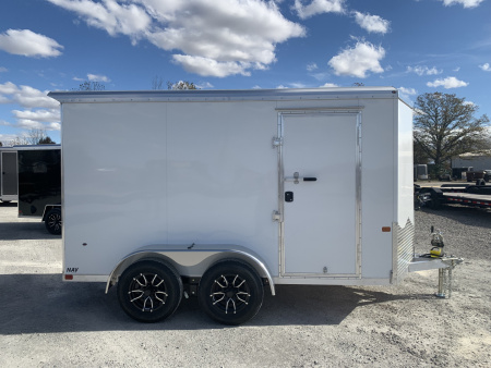 New 2026 NEO Trailers NAV126TR6 (6' X 12') 7K V-Nose Cargo / Enclosed Trailer