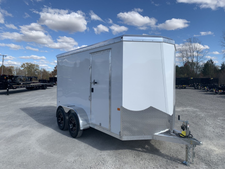 New 2026 NEO Trailers NAV126TR6 (6' X 12') 7K V-Nose Cargo / Enclosed Trailer