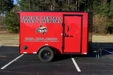 New 2026 True Blue 5X10 Cargo / Enclosed Trailer