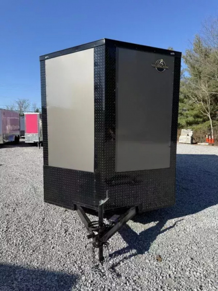 New 2026 Golden Cargo 7x16 TA (7.3 HT) BLACKOUT .80 Polycore Cargo / Enclosed Trailer