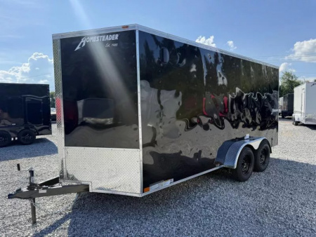 New 2026 Homesteader Trailers 7X16 IT ("6.6 HT) BARN DOORS Cargo / Enclosed Trailer