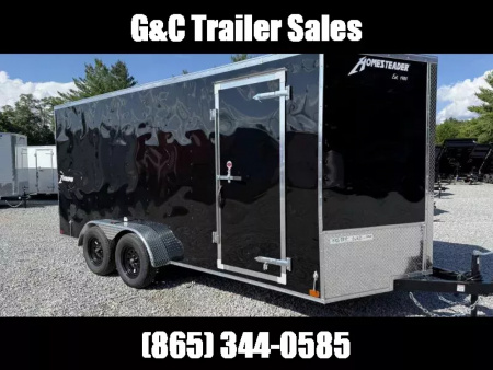 New 2026 Homesteader Trailers 7X16 IT ( 6.6 HT) BARN DOORS Cargo / Enclosed Trailer