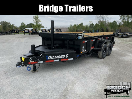 New 2026 Diamond C Trailers LPT207L14X82 (82  X 14') 14.9K Telescopic (Pacesetter Pkg) Dump Trailer